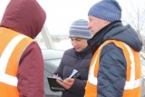 Специалисты контролируют качество отремонтированных по федеральному проекту дорог