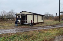 В селе Завиваловка Каменского района установили новый ФАП В селе Завиваловка Каменского района установили новый ФАП