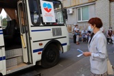 «Автобус здоровья» продолжает работать в Пензе на придворовых территориях «Автобус здоровья» продолжает работать в Пензе на придворовых территориях