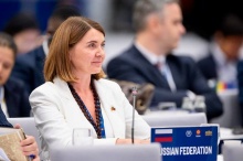 Юлия Лазуткина выступила с докладом на девятой Всемирной конференции молодых парламентариев межпарламентского союза
