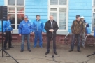 В Башмаково прибыл агитационный поезд ЛДПР В Башмаково прибыл агитационный поезд ЛДПР