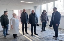 Капитальный ремонт Сурской участковой больницы близится к завершению Капитальный ремонт Сурской участковой больницы близится к завершению