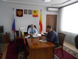 Глава администрации Шемышейского района В.А. Фадеев провел встречу с инвестором