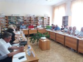 7 июня 2019 года Председатель ВСМС О.В. Мельниченко провел совещание с активом Колышлейского района 