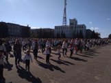 В Никольске прошла массовая зарядка "Мы выбираем спорт!"
