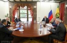 Губернатор поддержал решение о создании в Пензе регионального филиала компании «Т Плюс» Губернатор поддержал решение о создании в Пензе регионального филиала компании «Т Плюс»