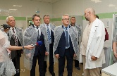 Губернатор в Нижнем Ломове посетил новый диализный центр Губернатор в Нижнем Ломове посетил новый диализный центр