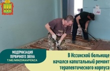 В Иссинской больнице начался капитальный ремонт терапевтического корпуса В Иссинской больнице начался капитальный ремонт терапевтического корпуса