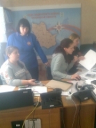 В Вадинском районе прошла учебная тренировка с работниками единой дежурно-диспетчерской службы Вадинского района