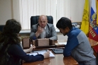 Глава администрации Неверкинского района Юрий Моисеев провел очередной прием граждан. Глава администрации Неверкинского района Юрий Моисеев провел очередной прием граждан.