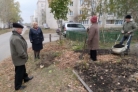 Глава администрации Никольского района осмотрела проведенную работу по благоустройству территории Никольска