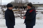 Рабочий визит в животноводческую молочно-товарную ферму ООО «Урожай плюс»