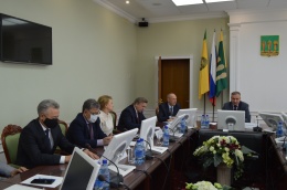 Рабочая встреча с Председателем Правления Всероссийской ассоциации развития местного самоуправления И.Н.Цецерским 