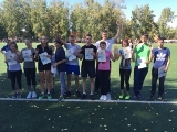 На стадионе «Центральный» Колышлейского района, активисты «Молодой Гвардии» 15 сентября 2017 года провели легкоатлетическую эстафету среди учащихся