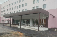 В здании Белинской районной больницы отремонтирована входная группа В здании Белинской районной больницы отремонтирована входная группа