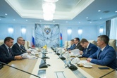 Прошли переговоры губернатора с руководителем федерального дорожного агентства Прошли переговоры губернатора с руководителем федерального дорожного агентства