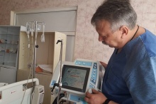 В Сердобскую больницу поступил новый аппарат ИВЛ В Сердобскую больницу поступил новый аппарат ИВЛ
