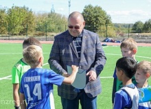 Губернатор осмотрел «умную» спортплощадку в пензенском микрорайоне Заря Губернатор осмотрел «умную» спортплощадку в пензенском микрорайоне Заря