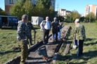 Глава администрации Каменского района Константин Грошев проконтролировал ход работ по восстановлению тротуара